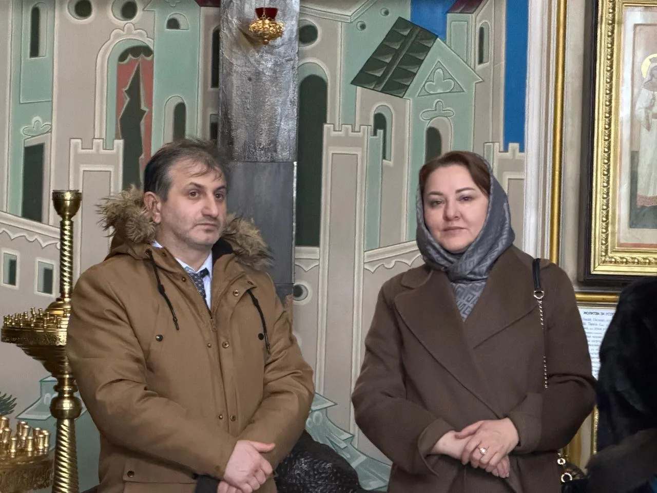 Сотрудники Миннаца Дагестана посетили Свято-Успенский кафедральный собор в преддверии Великого поста